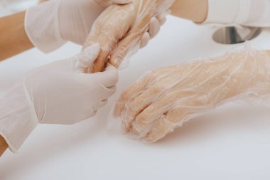 Spa Manikür sürecinde