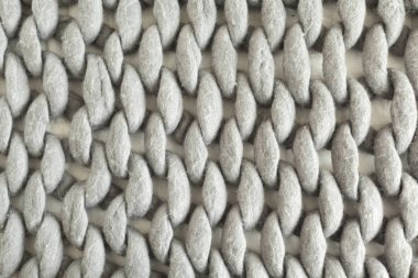 Gri dev ekose örgü