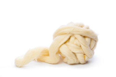 Beyaz arka plan üzerinde izole büyük iplik iplik