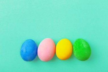 renkli yumurta, yakın çekim