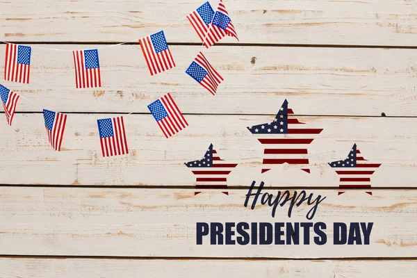 Happy Presidents Day Banner — Stock Photo, Image