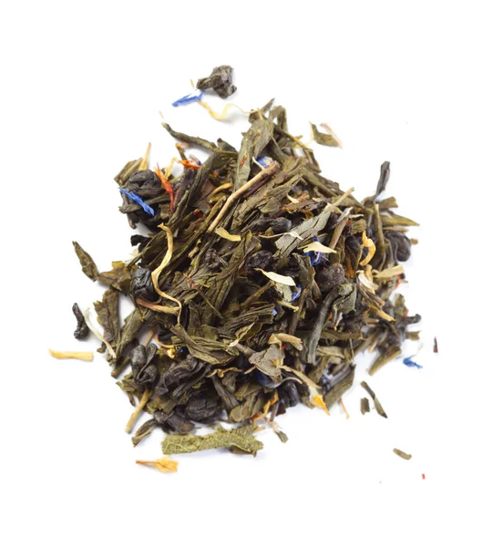 Tee Isoliert Auf Weiß Nahaufnahme — Stockfoto