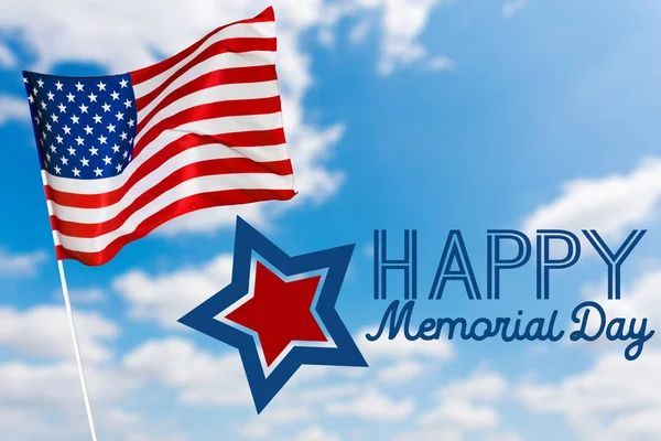 Memorial Day, holiday banner