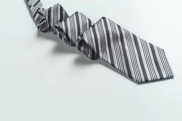 Nyakkendő Fehér Háttérhez Képest — Stock Fotó