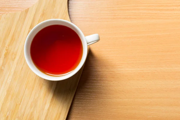 Reggel Tea Asztalon — Stock Fotó