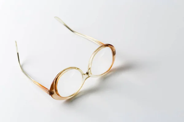 Glasögon Isolerade Vitt — Stockfoto