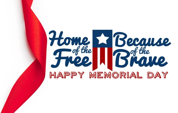 Memorial Day, holiday banner