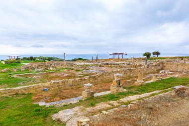 Antik kalıntıları. Kıbrıs. Seyahat