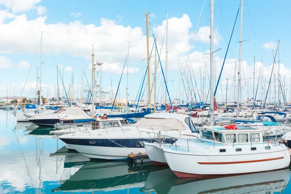 Barche Vela Marina — Foto Stock