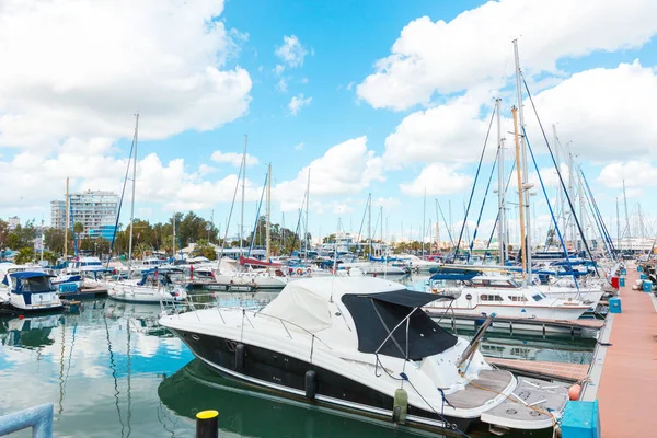 Barche Vela Marina — Foto Stock