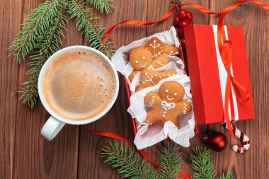 Noel ev yapımı kurabiye adam kurabiye