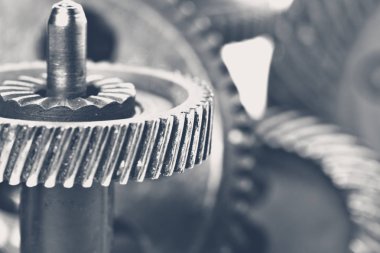 Yığın vites görünümünü yakın çekim