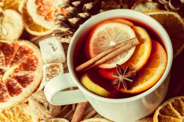 Noel lezzetli mulled şarap