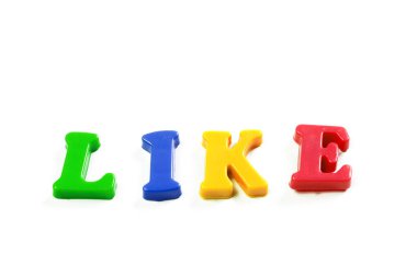 renkli oyuncak alfabesi harfleri, eğitim kavramı