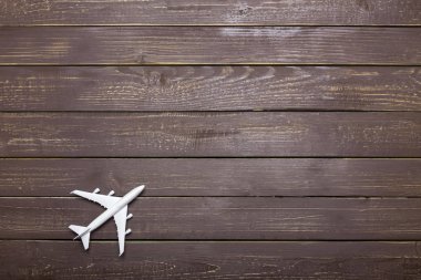 ahşap arka plan, Gezgin nesnesi üzerinde küçük uçak