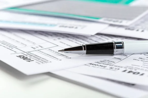 vergi formları, iş amaçlı aksesuarları Close-up