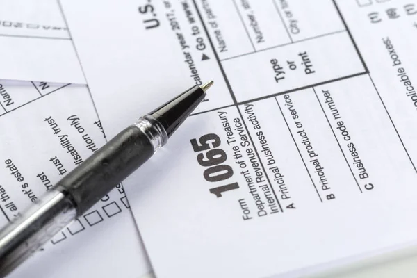 Vergi Formları Amaçlı Aksesuarları Close — Stok fotoğraf