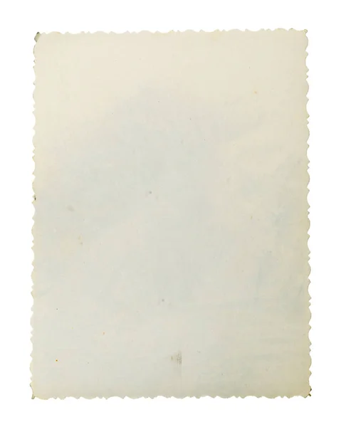 Beyaz Arkaplanda Izole Edilmiş Eski Kağıt — Stok fotoğraf