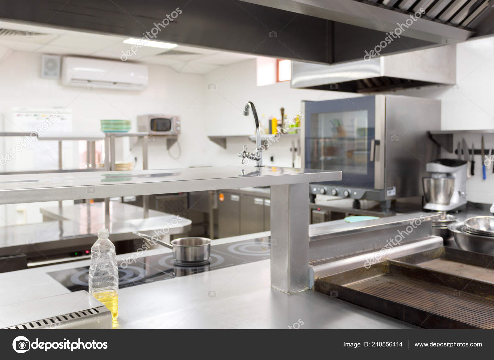 Modern Kitchen Equipment Restaurant Stock Photo Fotofabrika