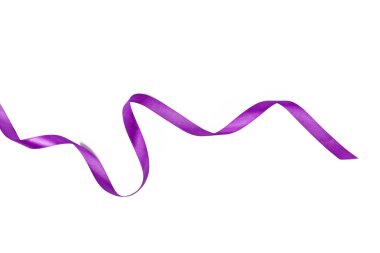 Şerit üzerinde beyaz izole