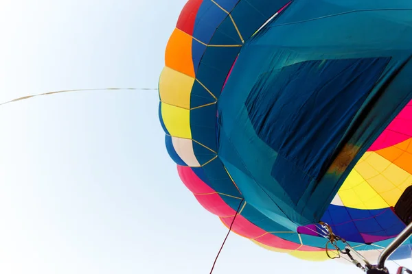 Close Van Hete Luchtballon Lucht — Stockfoto