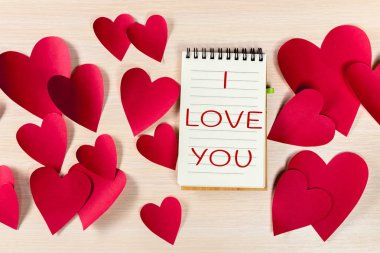 Sevgililer günü arka plan metin ile 