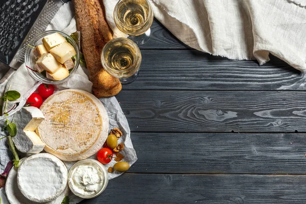 Mix Cheese Table — Stock Photo, Image