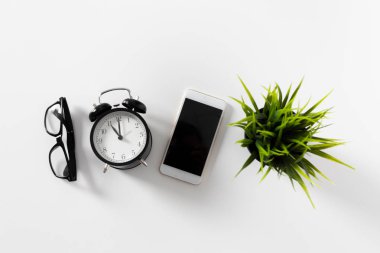 Ofis masaları arka plan üzerinde Kapat