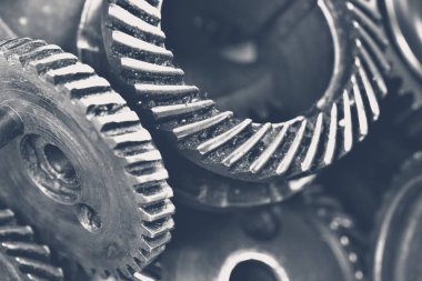 Yığın vites görünümünü yakın çekim