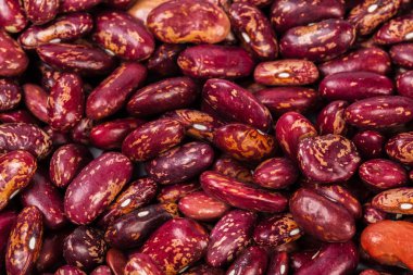 Arka plan olarak kuru fasulye yüzey