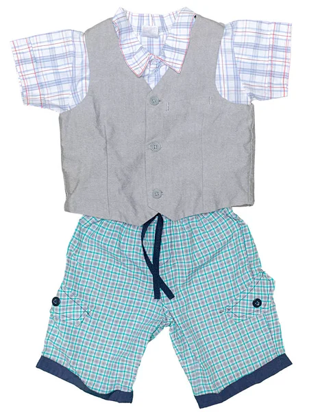 Baby Clothes Isolated White Background — Stock Photo, Image