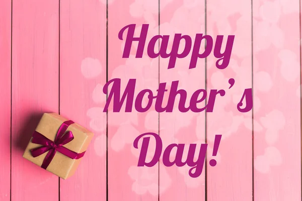 Mother's Day Postcard with Text, Holiday Concept