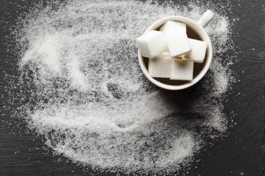 kesme şeker arka plan