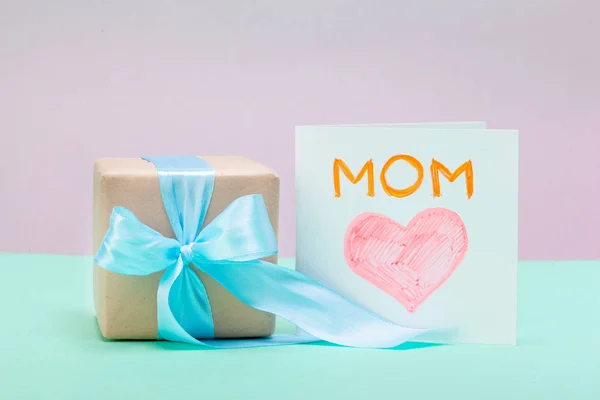 Happy Mothers Day Wenskaartsjabloon — Stockfoto