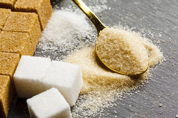 background of sugar cubes