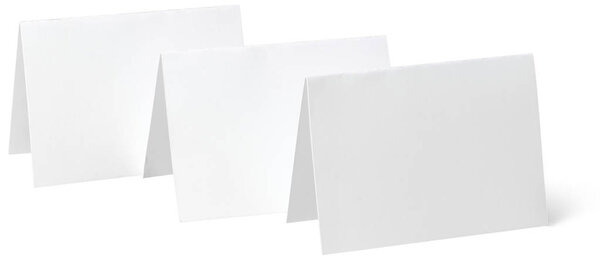 крупным планом белые бумаги на белом фоне
