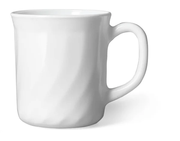 Tasse Isolée Sur Fond Blanc — Photo