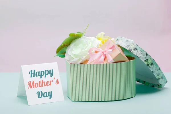 Happy Mothers Day Greeting Card Template — Stock Photo, Image