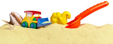 renkli çocuk oyuncakları, üstten görünüm