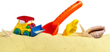 renkli çocuk oyuncakları, üstten görünüm