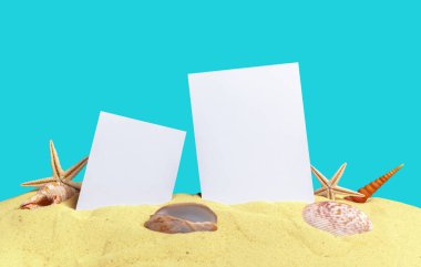 kum yaz kartların yakın çekim 