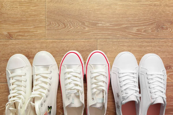 New Sneakers Background Close — Stock Photo, Image