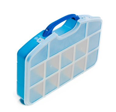 Beyaz arka plan üzerinde izole araç kutusu