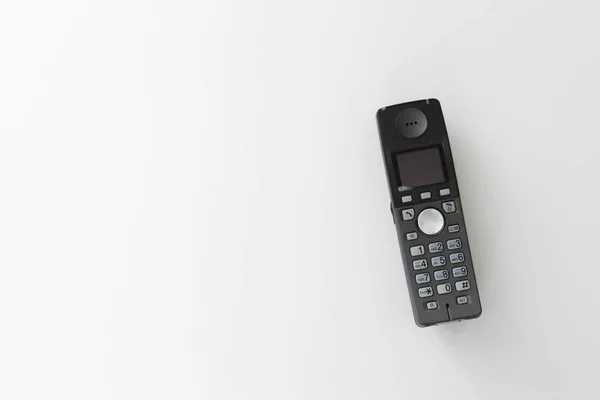 Telefon Isolerad Vit Bakgrund — Stockfoto