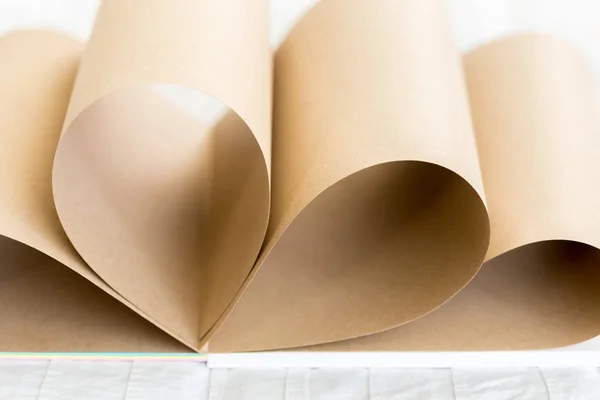 Paper Sheets Background Close — Stock Photo, Image