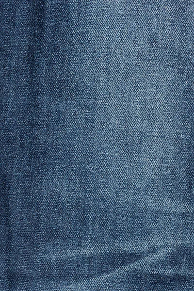 Close Van Blue Jeans Textuur — Stockfoto