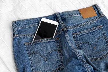 Stüdyo çekim Jeans, kot giyim,