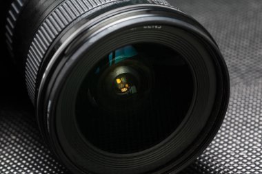ayrıntılarda modern Dijital Slr fotoğraf makinesinin yakın çekim 