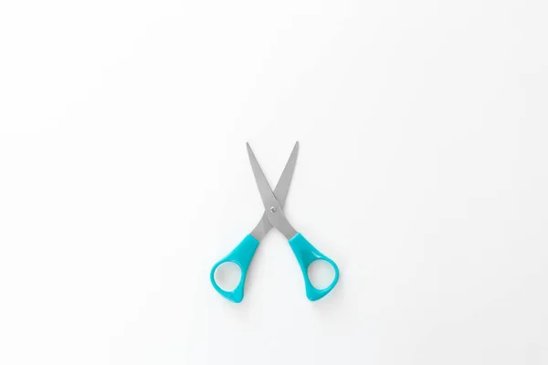 Large Scissors Background Close — Stock Photo, Image