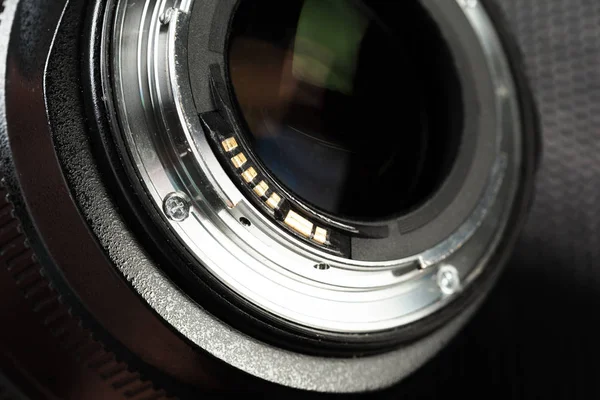 modern kamera lens ayrıntılarda yakın çekim  
